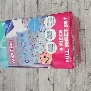 4 Piece Kids Full Sheet Set